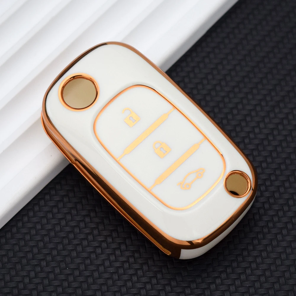 TPU Remote Car Key Case for Renault Clio 3 Kangoo Scenic Master Modus Twingo Megane III Vivaro Movano Traffic 2006-2016