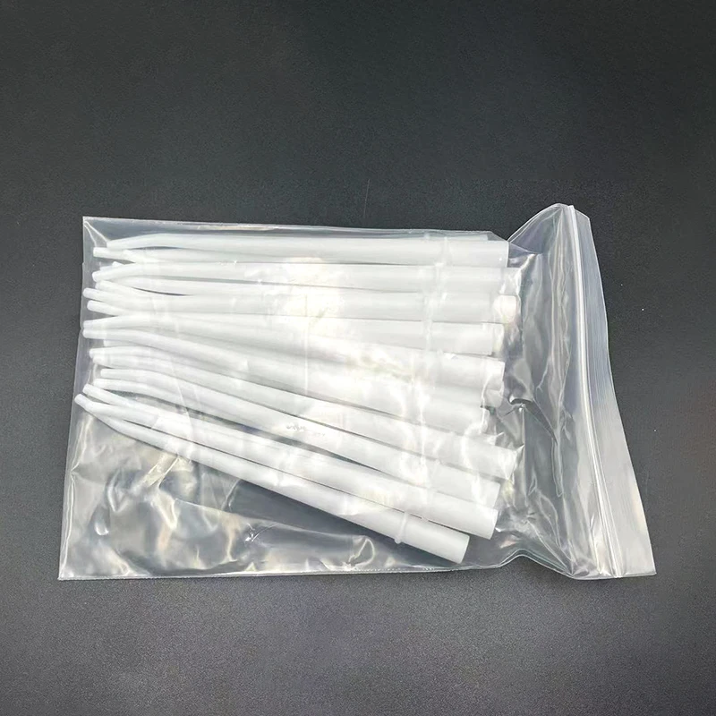 25 Pcs Disposable Dental Surgical Aspirator Suction Dental Curved Straws Saliva Ejector Tip 1/4 1/8 1/16 Dentisty Tools