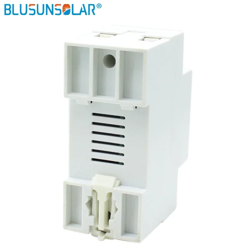Home Usage Dual LED Display Din Rail 1-63A 316V Adjustable Voltage Surge Protector Relay with Limit Current Protection