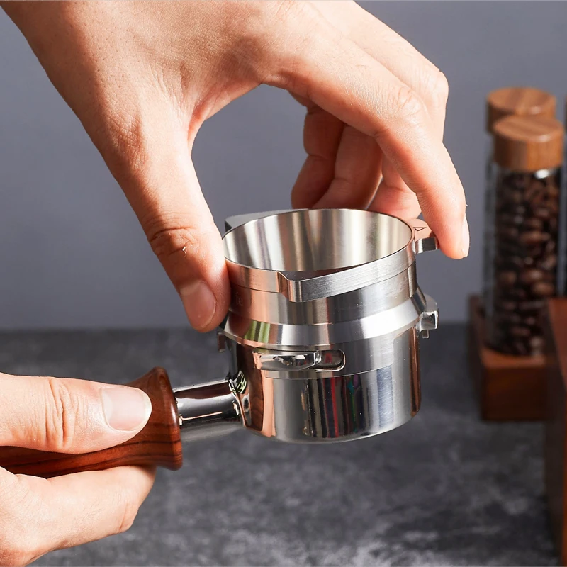 

Breville Hands-Free Stainless Steel Coffee Dosing Funnel 54mm Dosing Ring for Breville 870 878 880 Espresso Machine