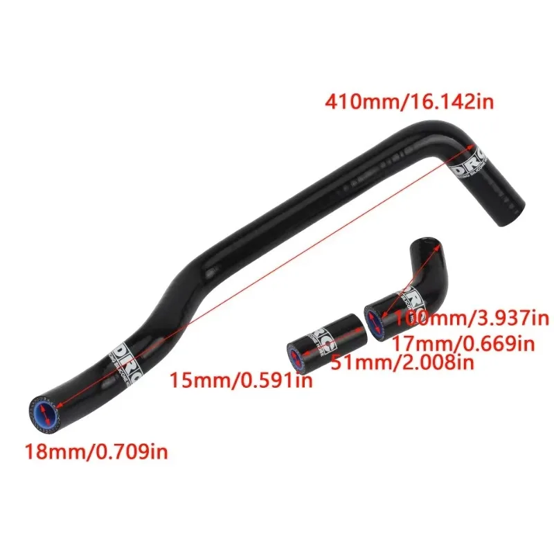 

Popu For Motocross Radiator Coolant Hose Kit 250R Motorcycle Silicone 2007-2021