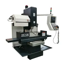 2022 fresadora cnc mini cnc milling machine metal XK7136 mini CNC milling machine with tool