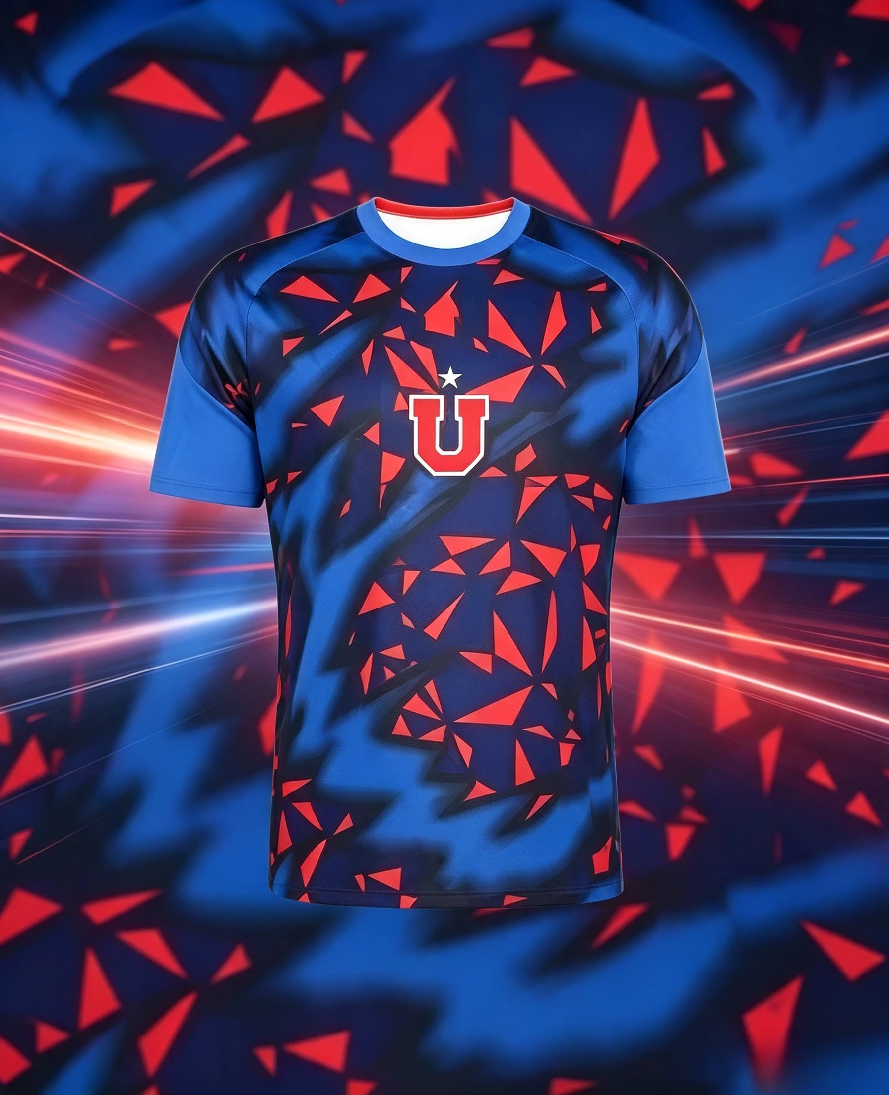 2026 Neuerscheinung _Universidad De Chile Fußballtrikot für Erwachsene Geeignet für Alltag und Training, Familien-Partnerlook Kinder-T-Shirts – Detail 2