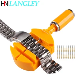 Watch Band Strap Bracelet Link Pins Remover Adjuster Opener Repair Tools Kit for Watchmakers Men Watch Adjustment Spring Bar Set