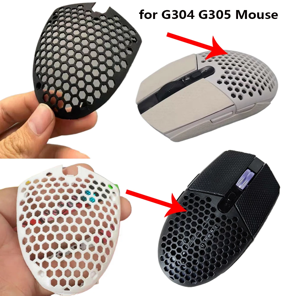 

Крышка батарейного отсека для мыши Logitech G304 G305, верхняя крышка корпуса мыши, сменная крышка батарейного отсека, аксессуары для ремонта, запчасти
