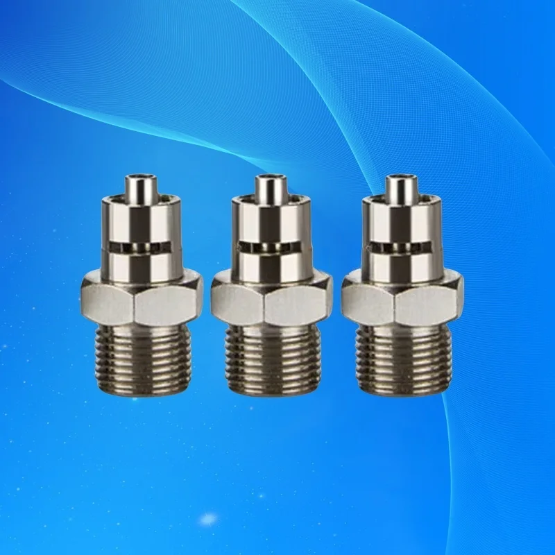 

‌ Адаптер замка Люэра VC26/VC31 M12, 10 шт. | Соединитель клапана из нержавеющей стали для пневматического и герметичного применения ‌