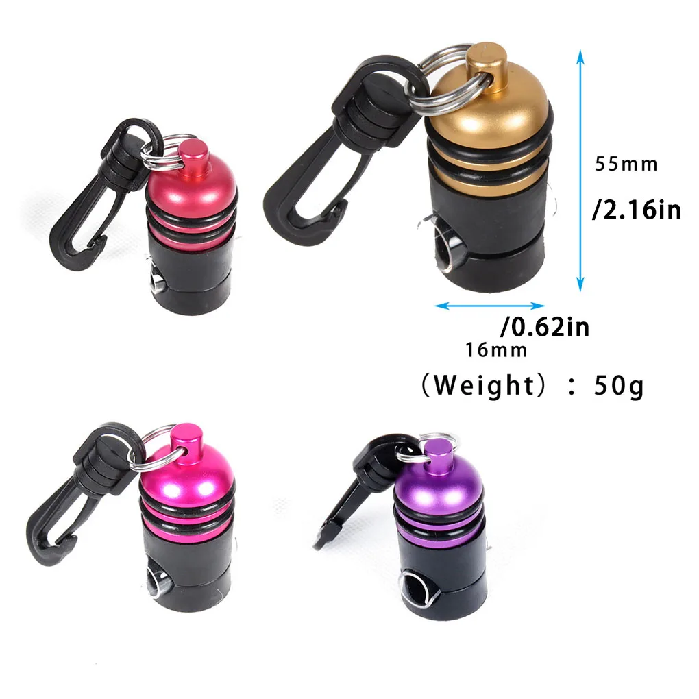 Gancho de buceo, instalación rápida, Clip de desmontaje, cierre de larga duración, reemplazo para snorkel, buceo libre