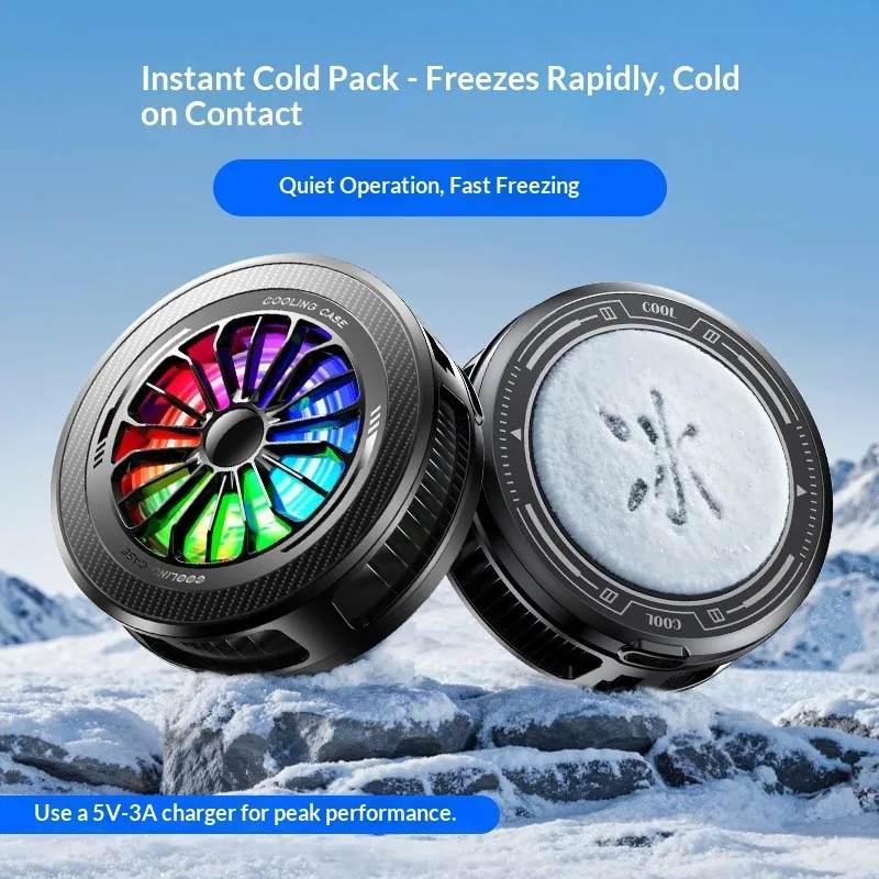 K5 Mobile Cooler 15W Low Noise Freeze Semiconductor Heat Sin