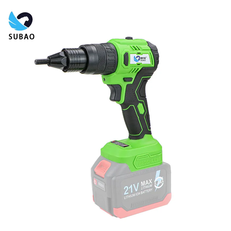 SUBAO S88 Powerful Brushless Automatic Rivet Gun (Without Battery) Intelligent Digital Rivet Gun For M3-M10 Nuts