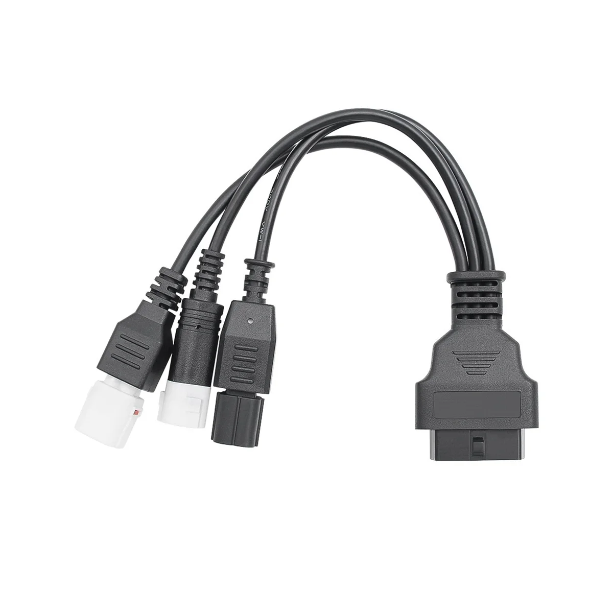 For 3Pin/4Pin 6Pin Motorcycle OBD Diagnostic Canbus Connector Cable OBD2 3 In1 Plug Cable