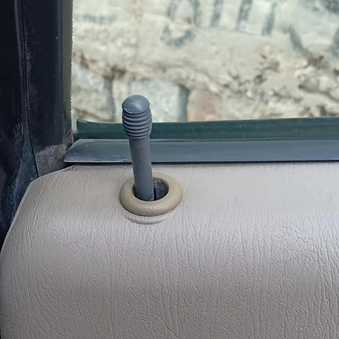 

4pcs For VW Golf Storm Door Lock Button Buckle Car Clips & Fasteners Buckle Black Plastic Car Door Lock Button Buckle Clips