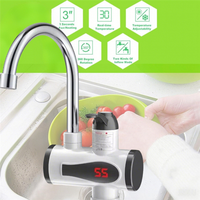 BSEVB-3000W Instant Hot Water Faucet Tap Kitchen Water Heater Electric Cold Water Heating System
