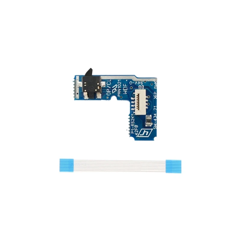 Power Switch PCB Board Power On Off Reset Switch Board With Flex Ribbon Cable For PS2 SCPH 70000 75000 77000 79000