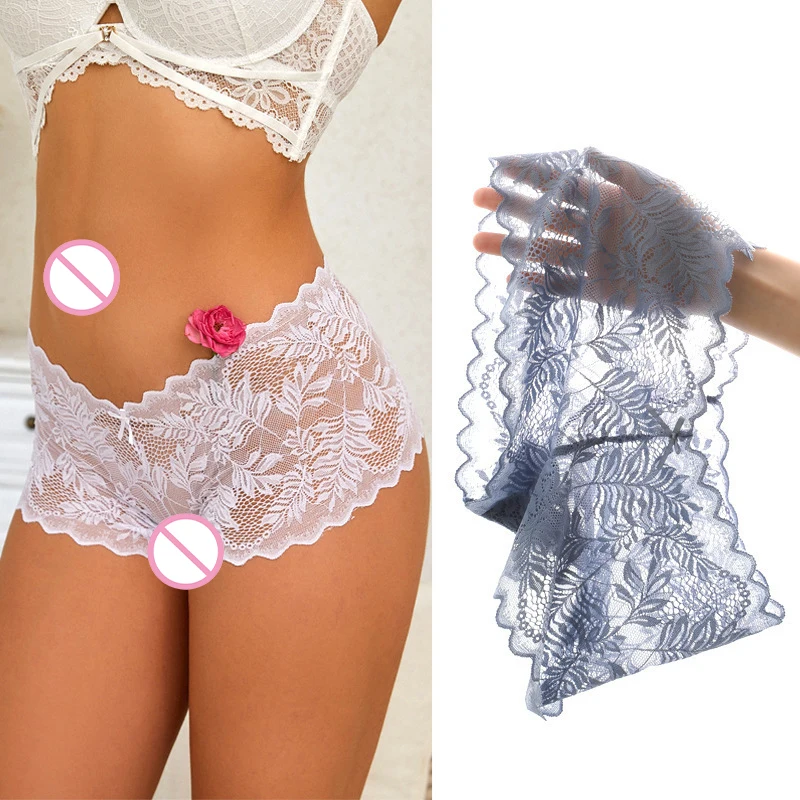 

Женские кружевные трусики-стринги полупрозрачные бесшовные мягкие трусы-боксеры
