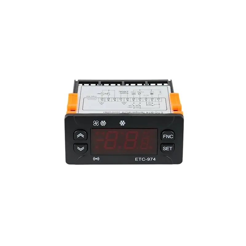 at82-etc-974-温度調節器温度コントローラー冷蔵庫用霜取り加熱制御デュアルセンサー-220v
