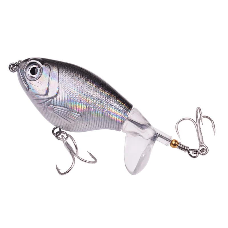 1 pz richiamo di pesca 11g/16g galleggiante coda rotante esca artificiale Crankbait Bass pesce gatto esche per attrezzatura da pesca