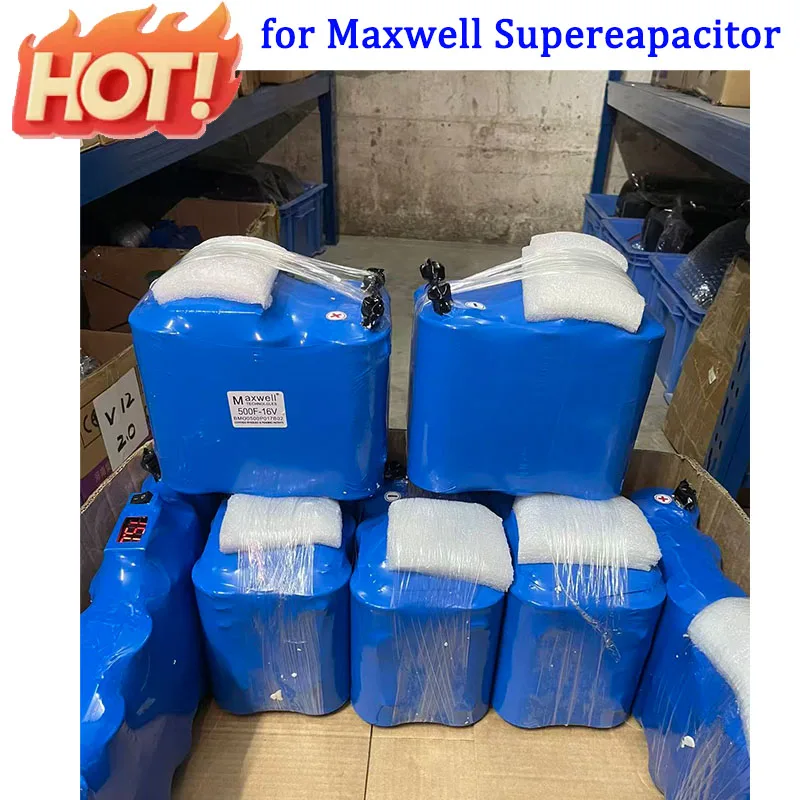 2026 جديد 16 فولت 500F لـ MAXWELL الأمريكية سوبر فرح مكثف شحن خالية سيارة الطوارئ بدء تشغيل أداة الإشعال بالطاقة #2