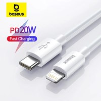 Baseus USB Type C PD 20W Cable for iPhone SE 11 12 13 14 Pro X XS 8 Fast USB C Cable for iPhone Type C Charging Wire