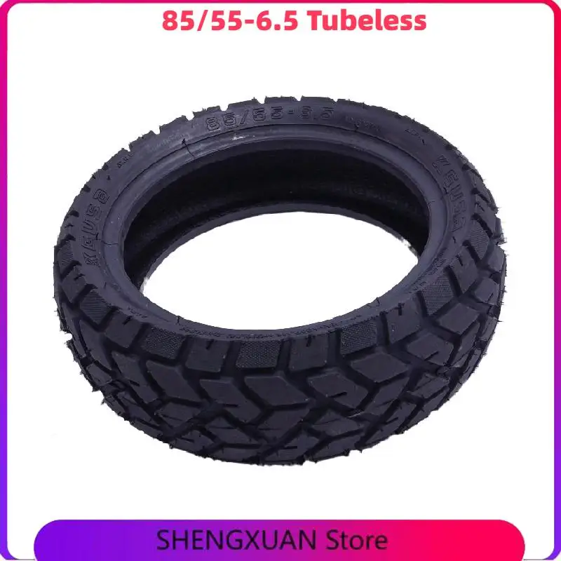 

85/55-6.5 Off-Road Tubeless Tires Vacuum Tyre for Smartgyro Rockway Electric Scooter Non-Slip Thicker Tire Parts
