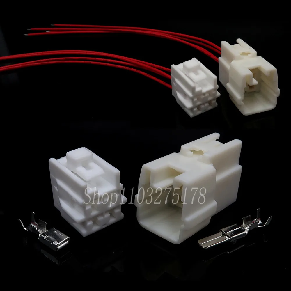 

1 Set 4 Pin 6098-0510 90980-11136 6098-0514 Automotive Socket Sensor Connector with Terminals