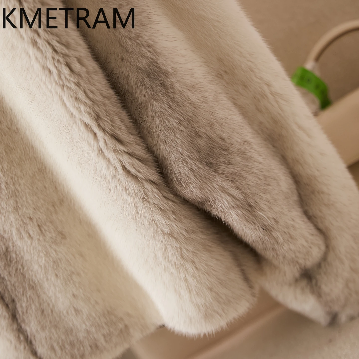 سترة KMETRAM 100% من فرو المنك بالكامل بدلة نسائية بياقة قصيرة معطف فرو منك حقيقي ملابس خارجية شتوية ملابس نسائية 2025 Fourrure