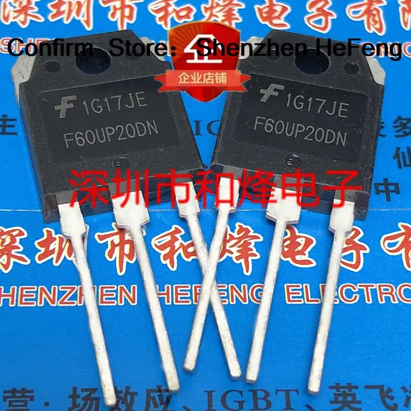 5PCS-10PCS F60UP20DN FFA60UP20DN  TO-3P 200V 60A   NEW AND ORIGINAL ON STOCK