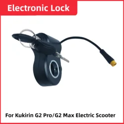 Original  Kugoo Kukirin G2 Pro / G2 Max Electronic Lock Anti-theft lock Electric Scooter Skateboard Lock with Key Replacement