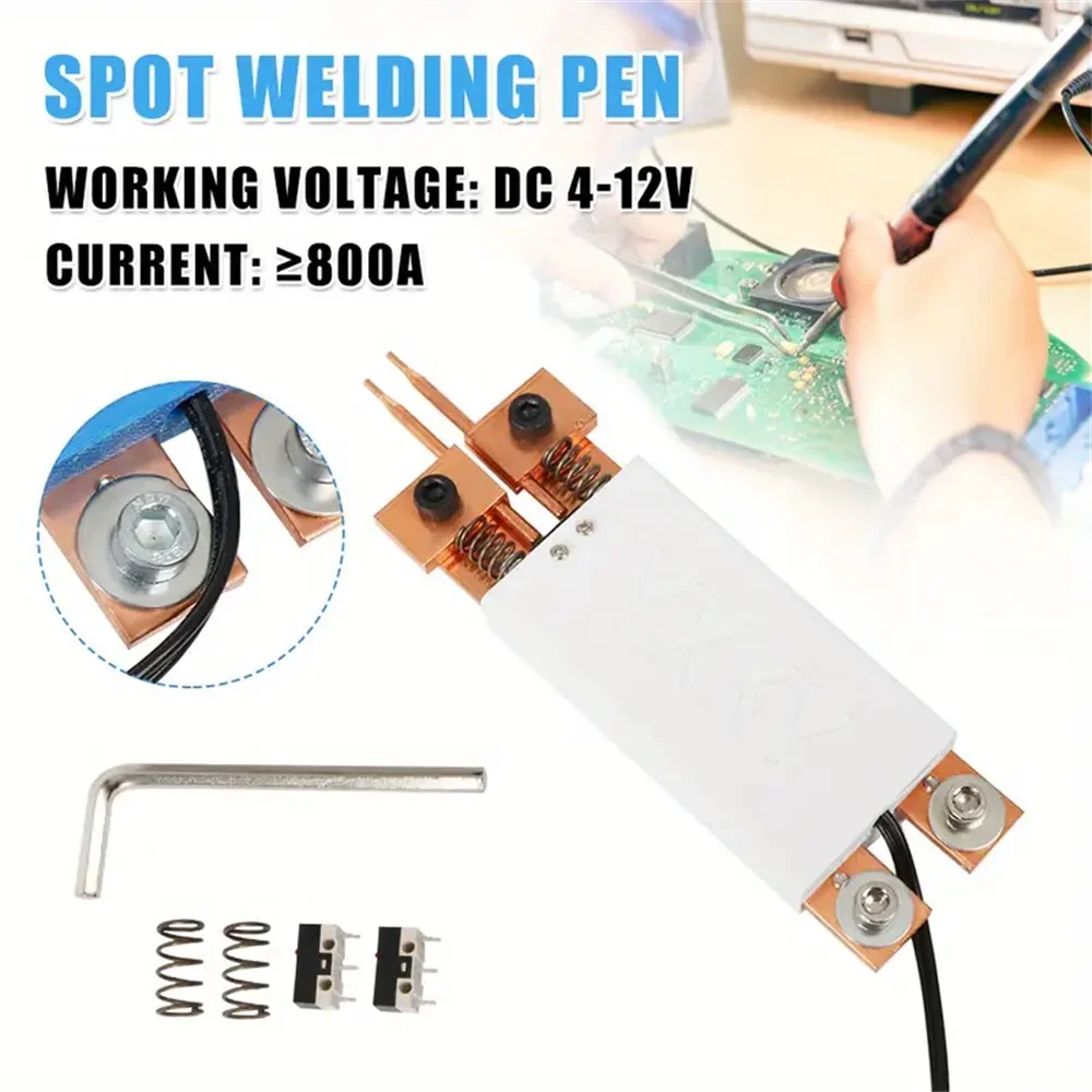 DIY Spot Welder Pen Hand-held 18650 Battery Spot Welding Pen MachineAutomatic Trigger Electric Iron Tools