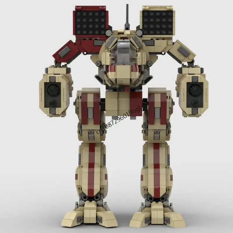 جديد 1832 قطعة لعبة فيلم Mechwarring MOC Timberwolf باتلميك نموذج لتقوم بها بنفسك الأفكار الإبداعية لعبة أطفال تجميع لغز هدية عيد ميلاد #2