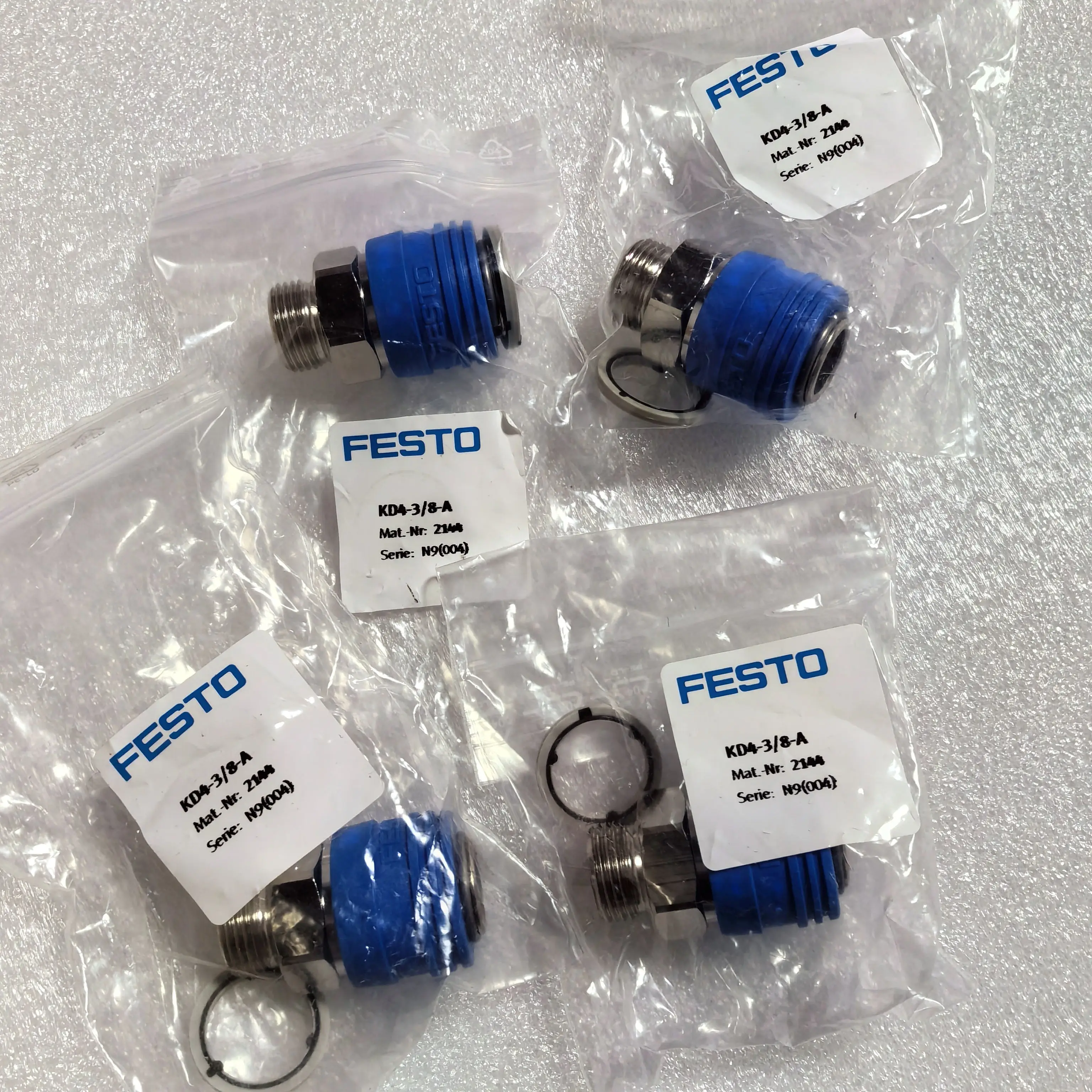 FESTO quick connect socket KD4-1/2-A 2143 2144 2145 531639 531640