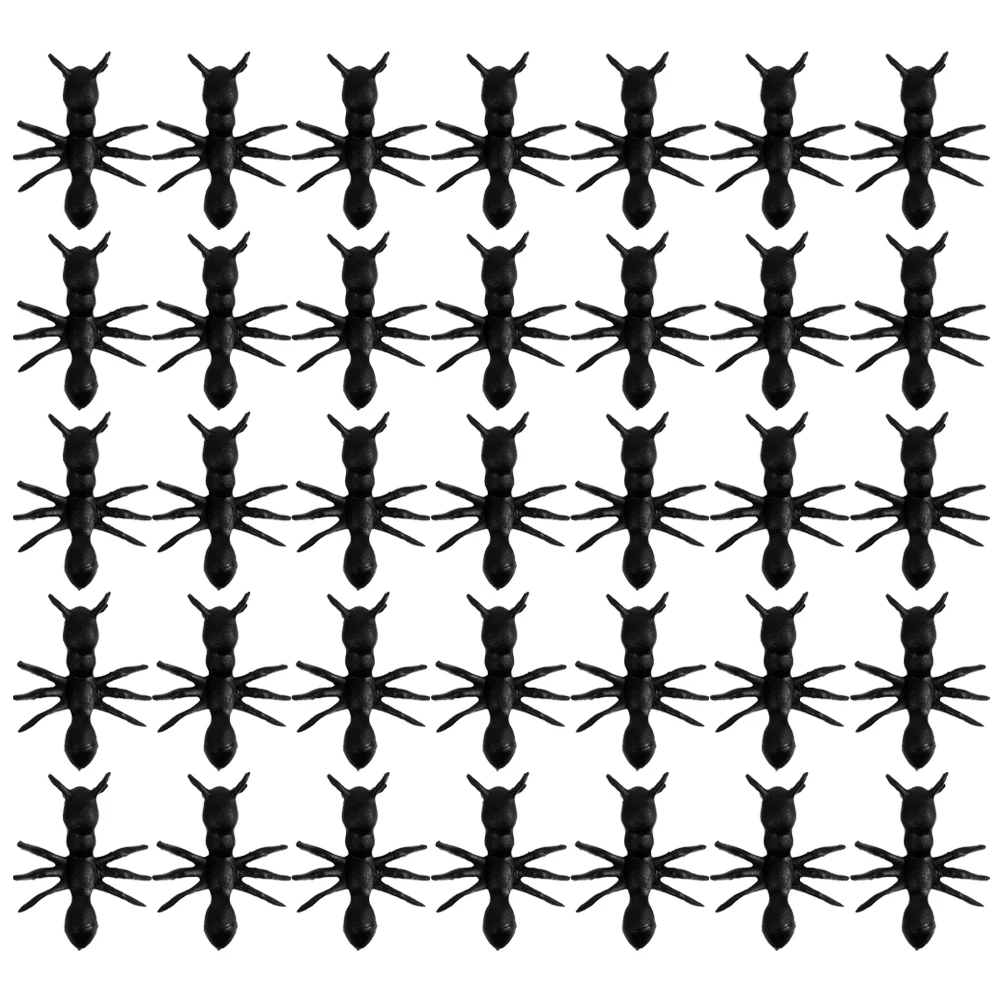 

300 Pcs Simulated Ants Sculpture Ornament Figurines Halloween Insect Pvc Figure Man Statue Decors
