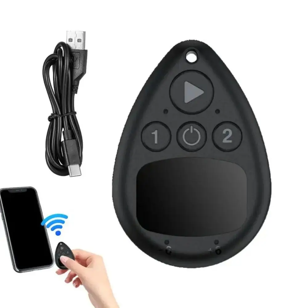 

Беспроводной Bluetooth-кликер с зарядным кабелем, двухскоростной автоматический таппер, портативный, бесшумный, для смартфонов