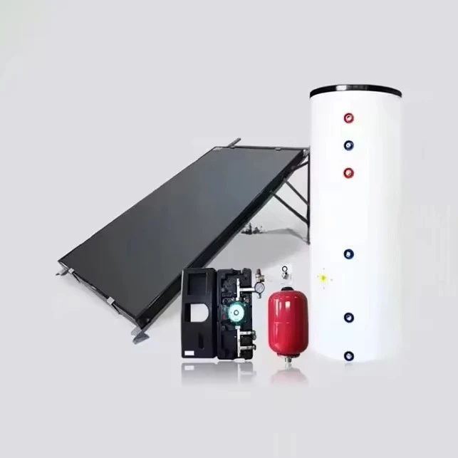 Anti  and Frost Resistance Pressurized Split Flat Panel Solar Water Heater for  Freestanding