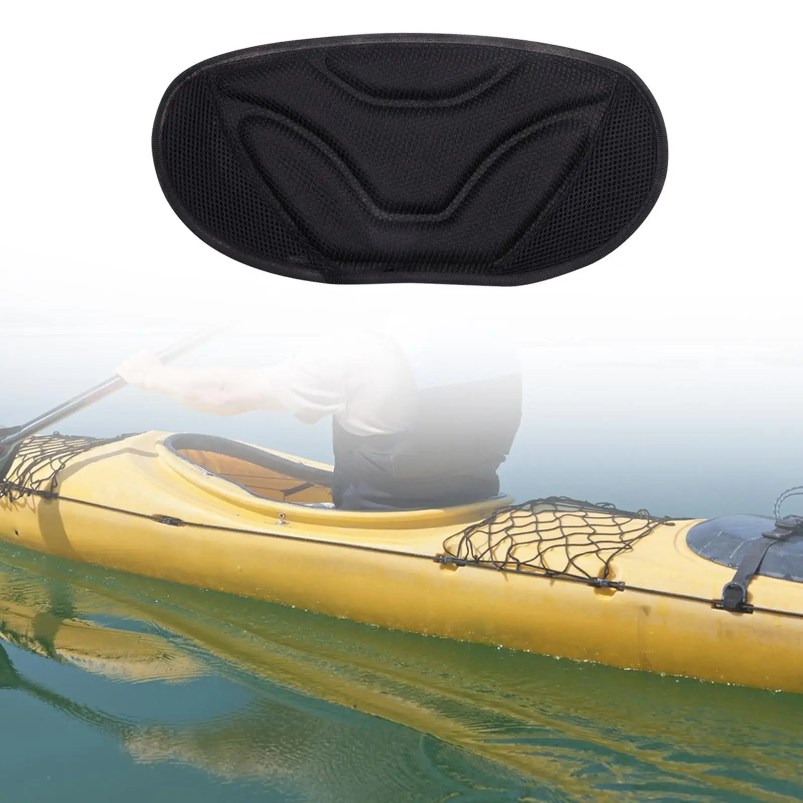 

Kayak Padded Seat Comfortable Soft Pad Lightweight Detachable Nonslip Canoe Boat