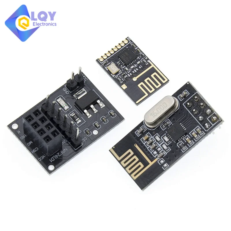 Modulo Antenna LQY Wireless Transceiver NRF24L01 2.4GHz per Antenna PCB modulo microcontrollore Arduino