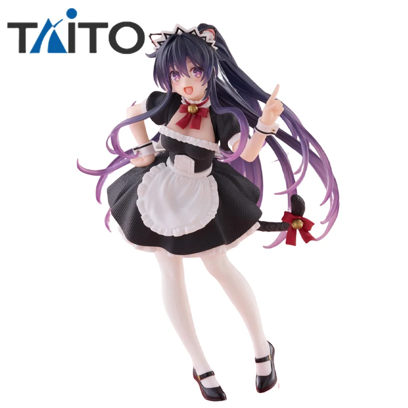 

Original TAiTO Coreful Yatogami Tohka DATE A LIVE Cat Ear Maid Styling Anime Figure 18cm Collectible Model Dolls Ornament Gifts