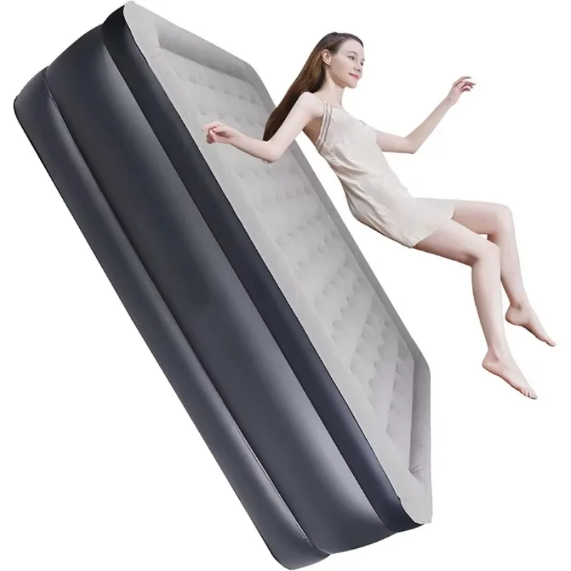 

Luxury Customizable Twin Air Bed Foldable Modern Design Inflatable Mattress King Size For Bedroom Park Or Hospital Use