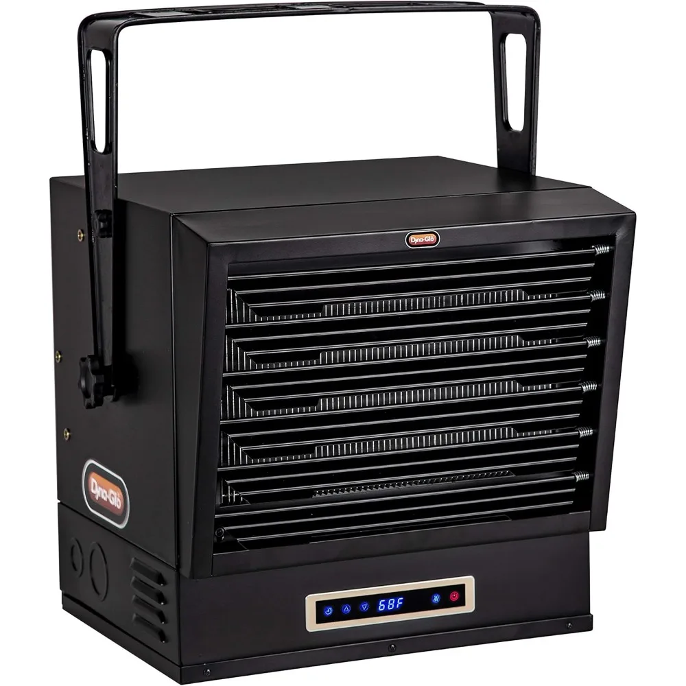 EG10000DH Dual Heat 10,000W Electric Garage Heater, Black