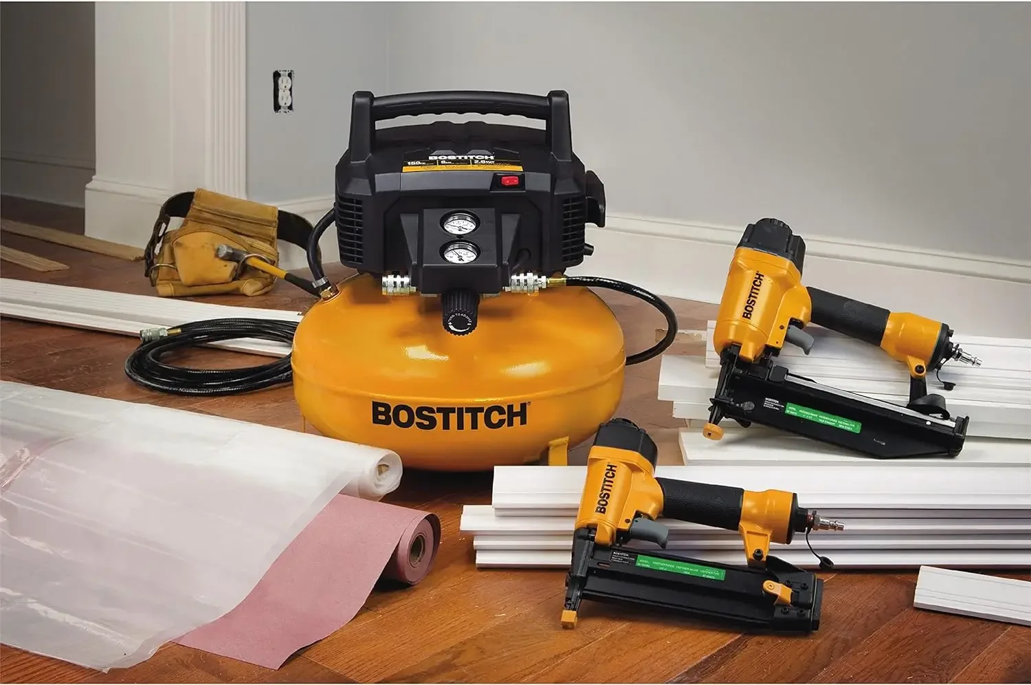 Bostitch BTFP2KIT 2-Tool and Compressor Combo Kit