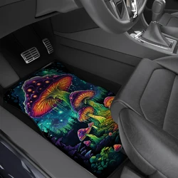 1Pc Mushroom print Car Floor Mats Anti-dirty Pad Protector Automobile Interior Carpet Accessories fits Most Cars SUVs and Trucks