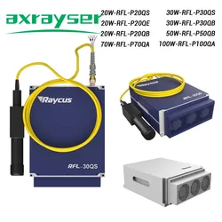 Raycus Pulse Fiber Laser Source 20W 30W 50W 70W 100W 1064nm QB QE QS for Metal Engraving Marking Machine