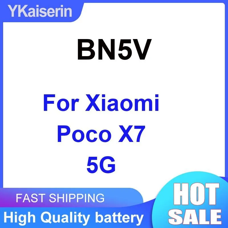 

5110Mah Mobile Phone Battery For Xiaomi Poco X7 5G Good Low-Temperature Performance BN5V