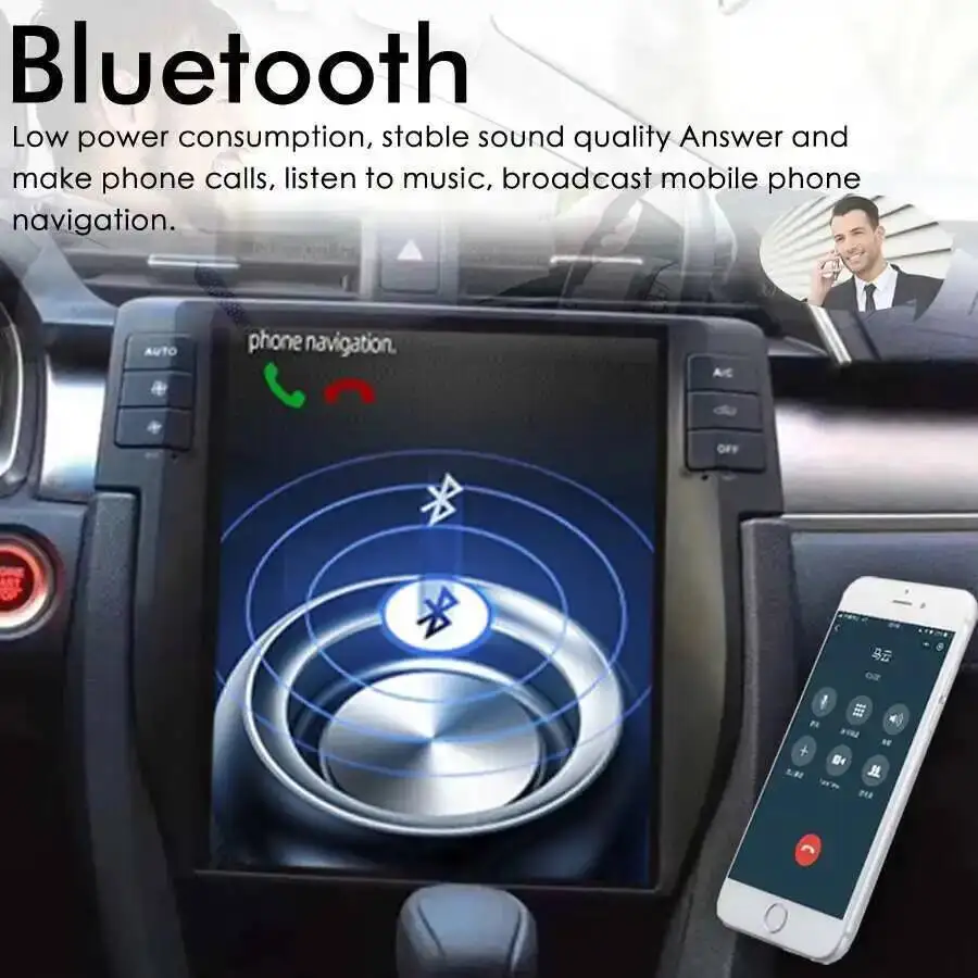 10.4 بوصة أندرويد 15 Carplay راديو السيارة التلقائي لهوندا سيفيك 2016-2022 4G واي فاي مشغل فيديو الوسائط المتعددة نظام تحديد المواقع والملاحة رئيس وحدة #3