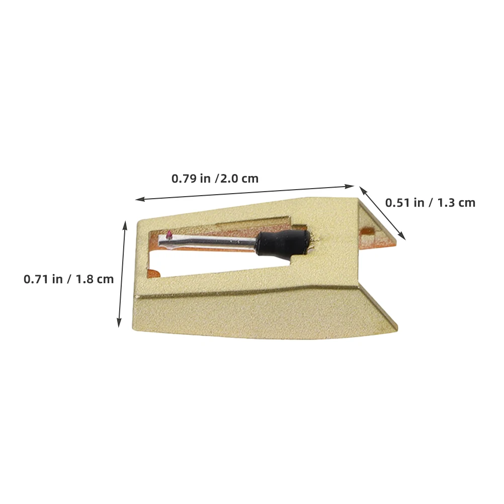 

4pcs Turntable Needles Replacement Record Player Needles For Vinyl Records Durable Aluminum Arm Compatible With Vintage