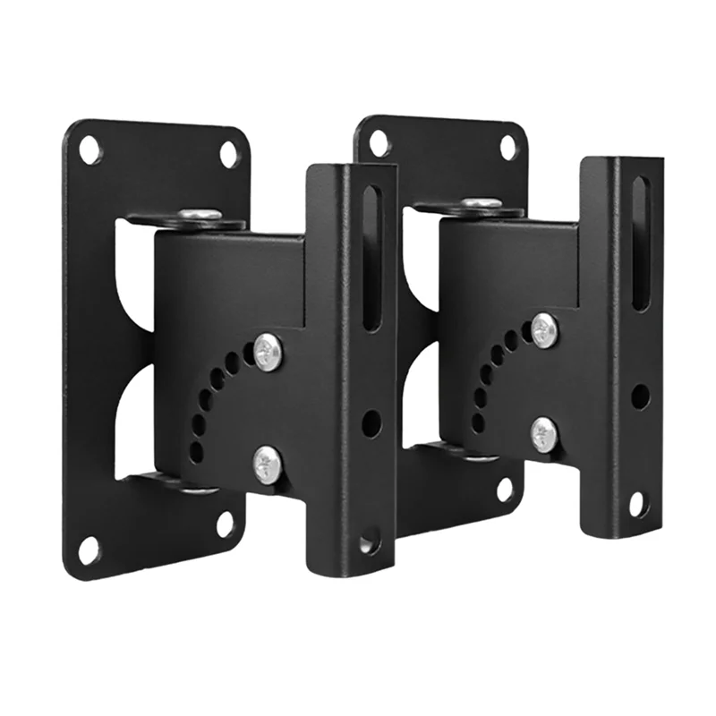 A73E-Speaker Ceiling Mounting Bracket 2Pcs Wall Mount Angle Adjustment Household Support For Home Office KTV Sound System
