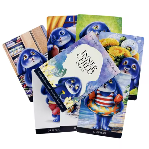 Inner Child Oracle Cards Divination Tarot Board Game Deck Fortune Telling Family Party Guide Versions Edition