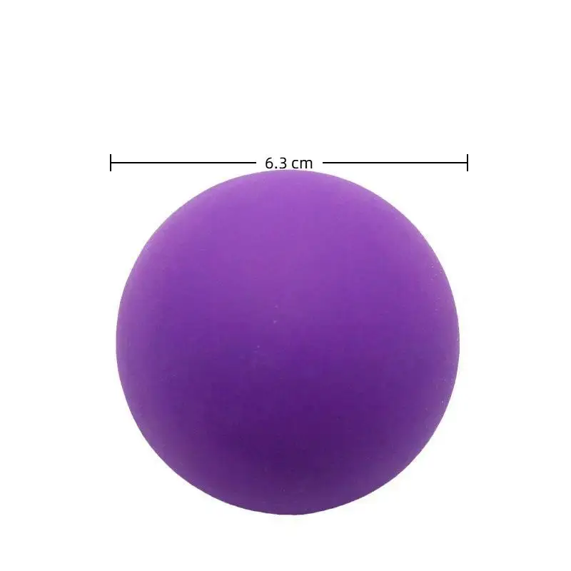 Mini-Silikon-Faszienball, tragbares Triggerpunkt-Massagegerät zur Linderung von Muskelverspannungen in Rücken und Füßen, geeignet für Büro, Ruhetempo, Yoga und Fitness. – Detail 7