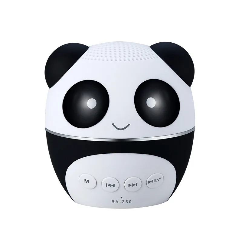 

Panda cartoon doll small stereo mini small bluetooth, cute ornament table with new gift BA-260