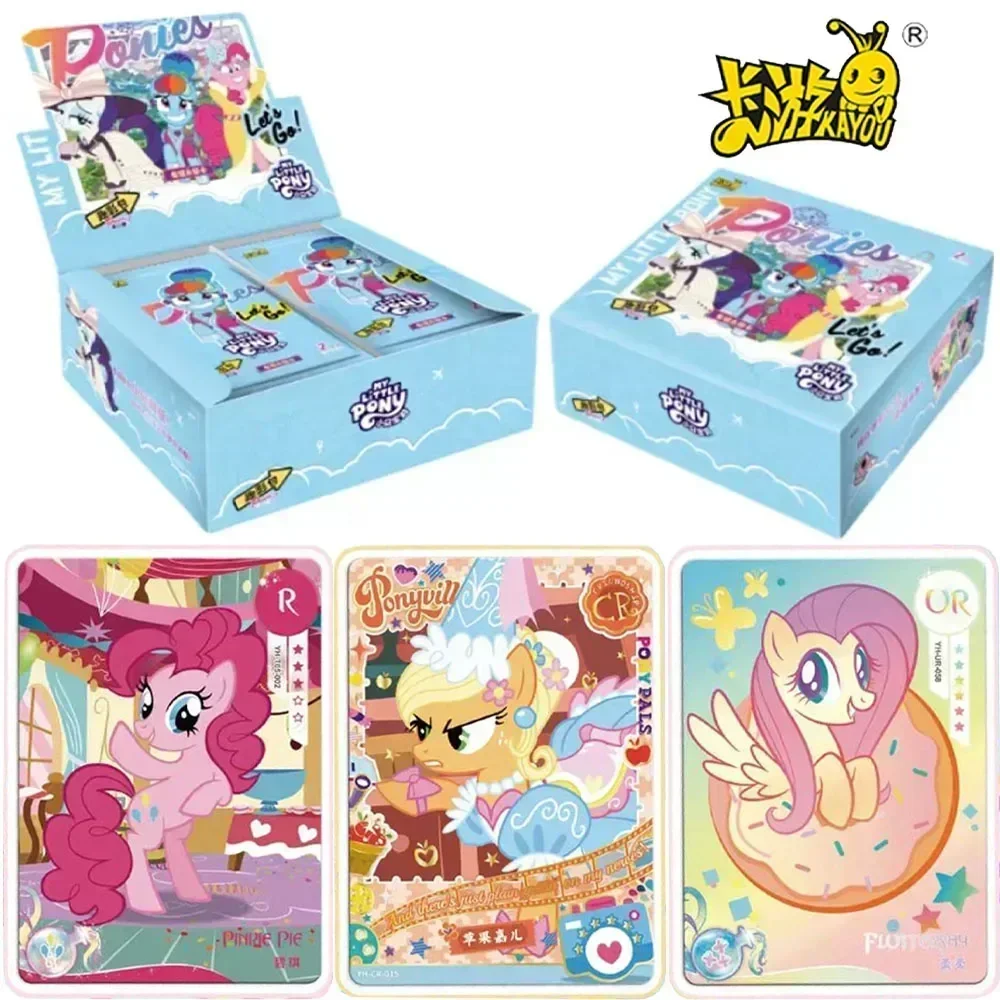 KAYOU Genuine My Little Pony Card Friendship Eternal Card Fun Movie Pack Princess Card Rare CR Collectible Cards Toys Gifts