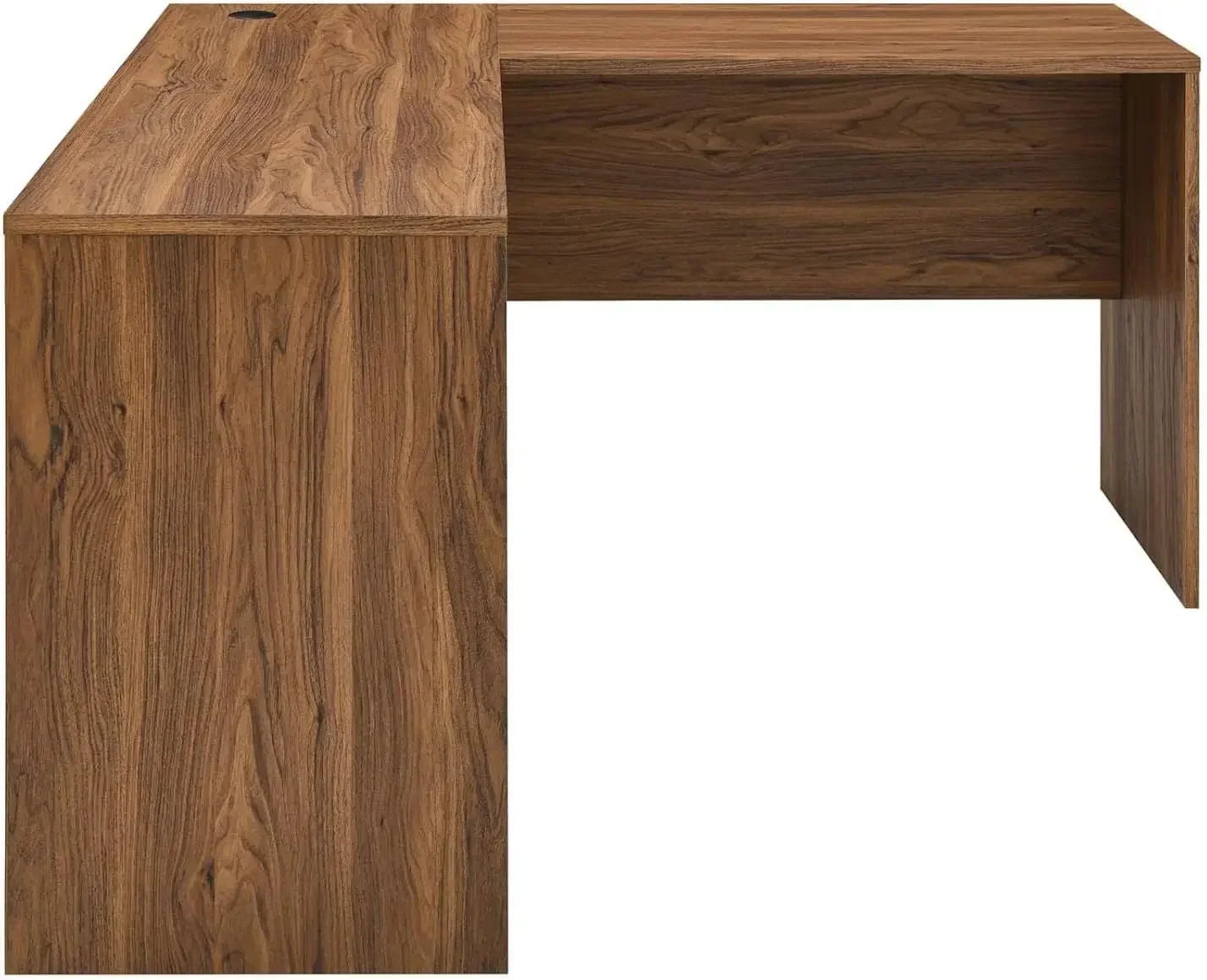 [¡Nueva llegada, ¡Compre ahora! ]Mid-Century Modern Office nogal blanco, juego de escritorio y archivador